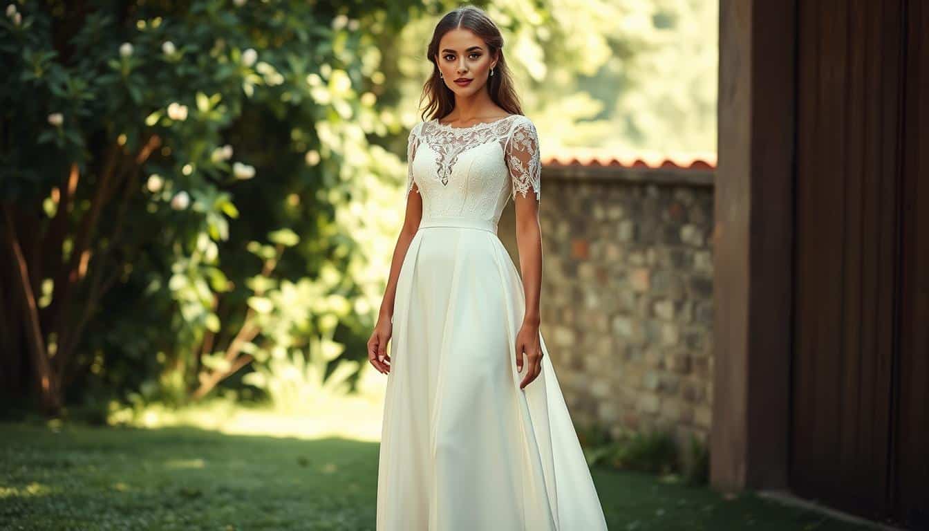 Brautkleid Midi online kaufen