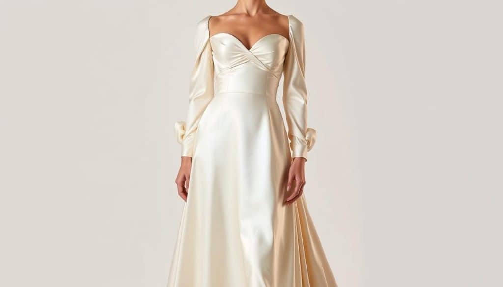 Brautkleid Satin online kaufen