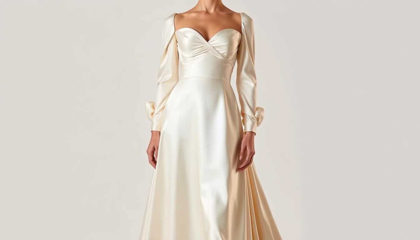 Brautkleid Satin online kaufen