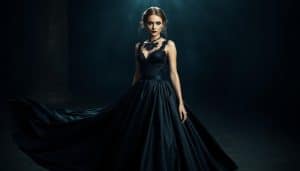 Brautkleid Schwarz Gothic online kaufen