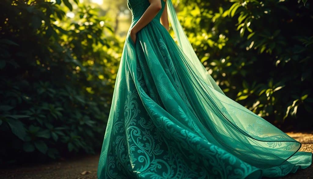 Brautkleid in Grün online kaufen