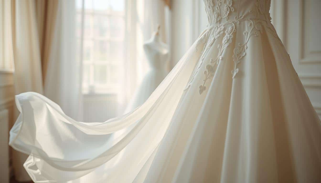 Brautkleid mit Blumen online kaufen