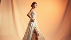 Brautkleid mit Schlitz online kaufen