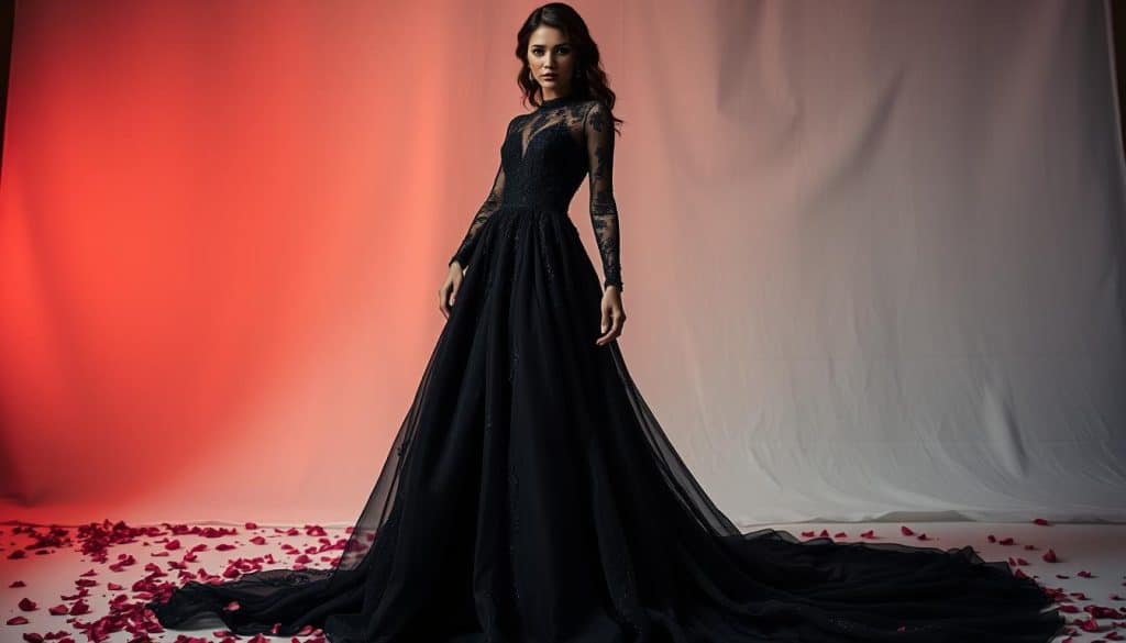 Schwarzes Brautkleid online kaufen