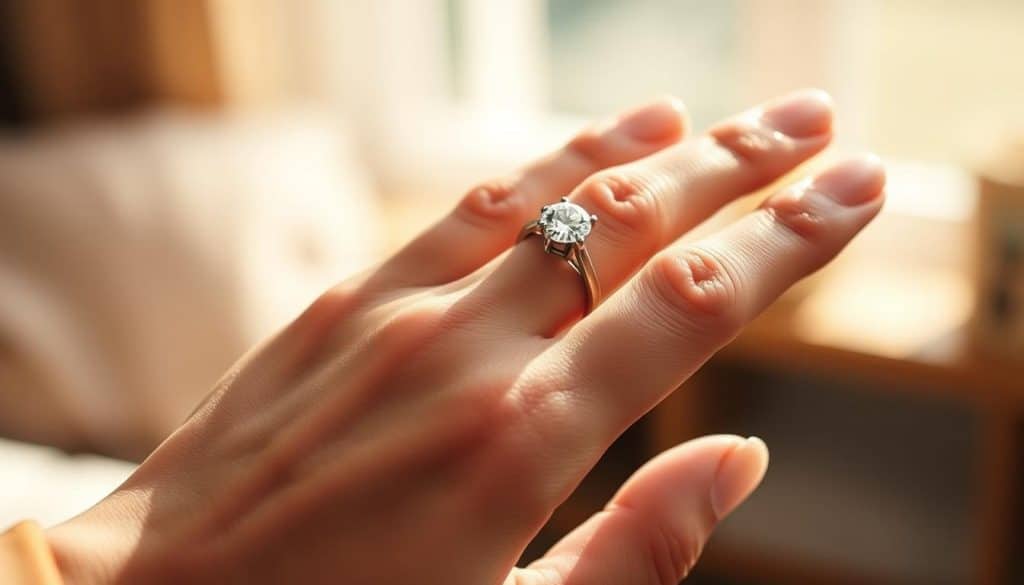 Welche Hand ist die richtige für den Verlobungsring?