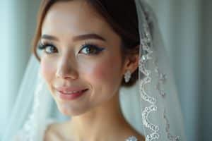 blaue auge braut make up-Titel