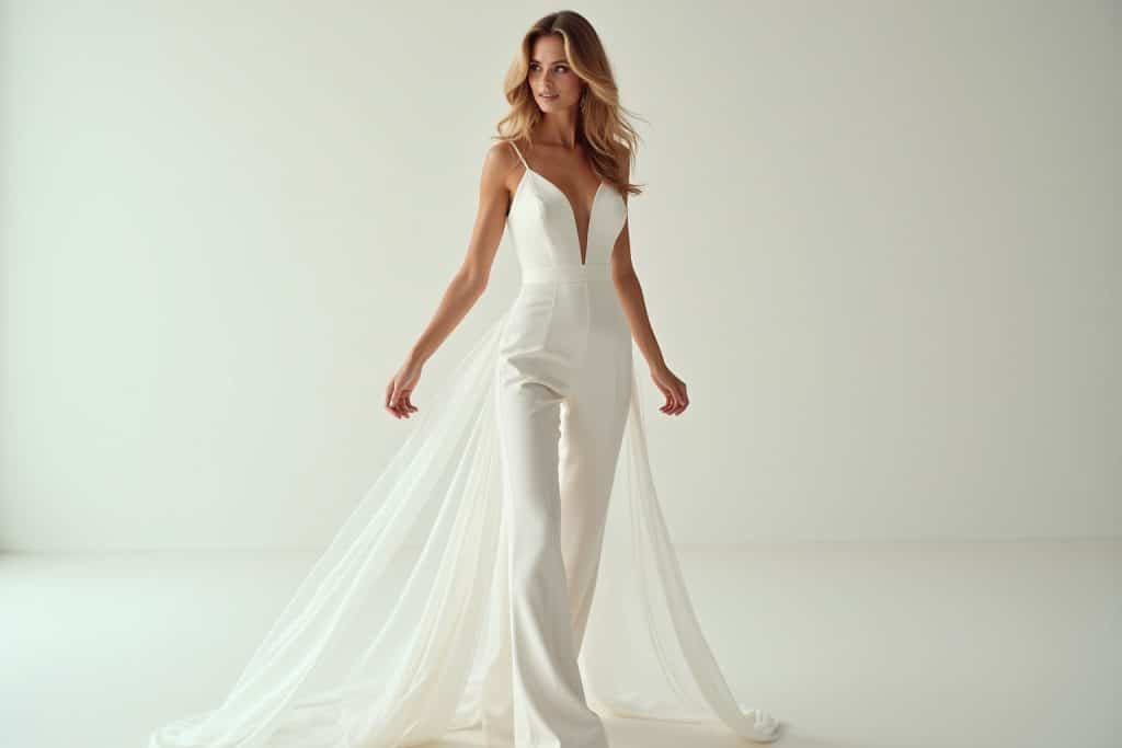 braut jumpsuit weiß-Titel