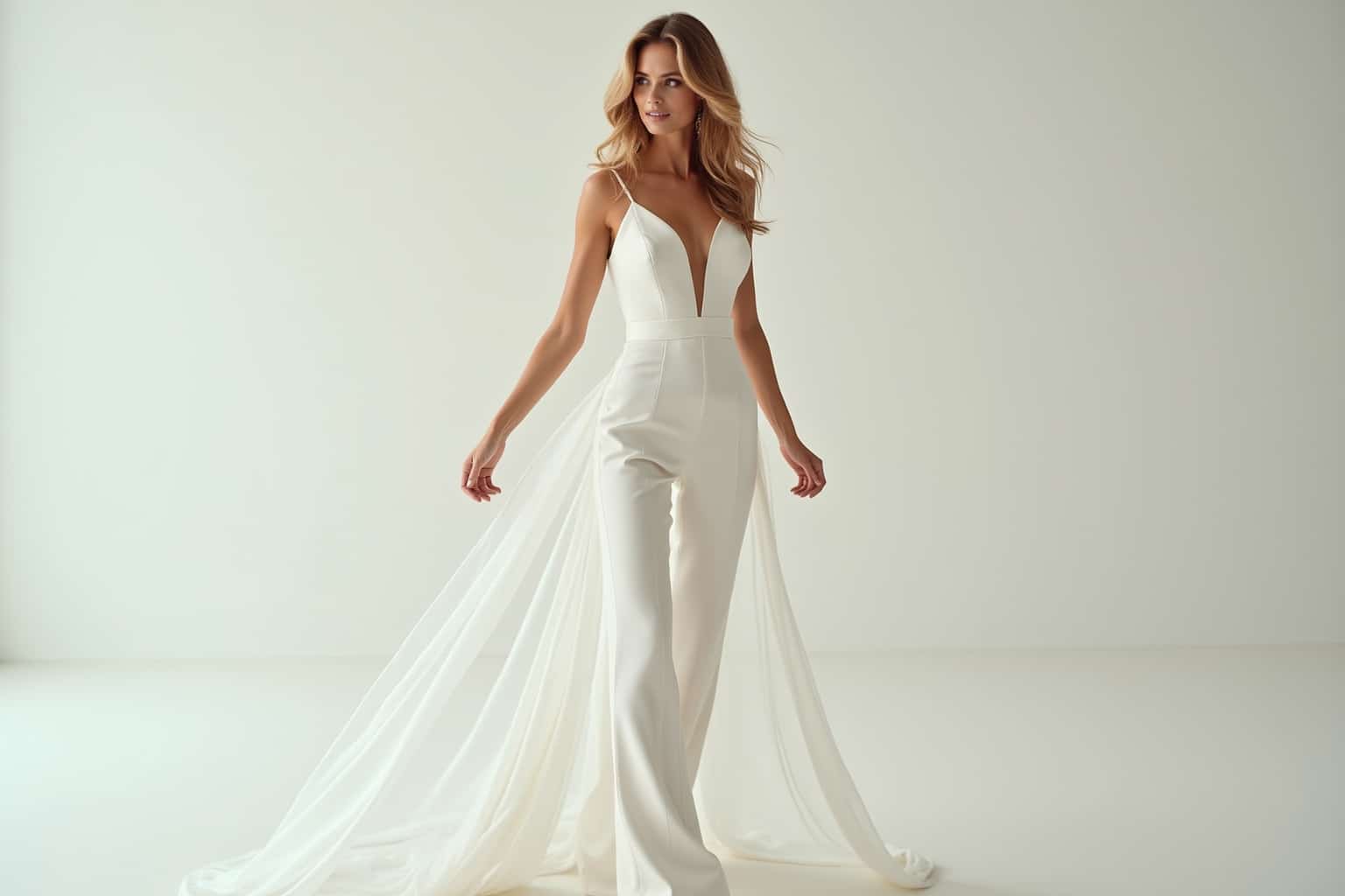 braut jumpsuit weiß-Titel