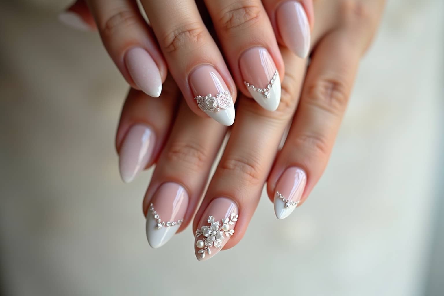 elegante braut hochzeitsnägel-Titel