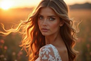 offene wellen haare hochzeit-Titel