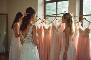 Wunderschöne Kleider für deine Brautjungfern entdecken