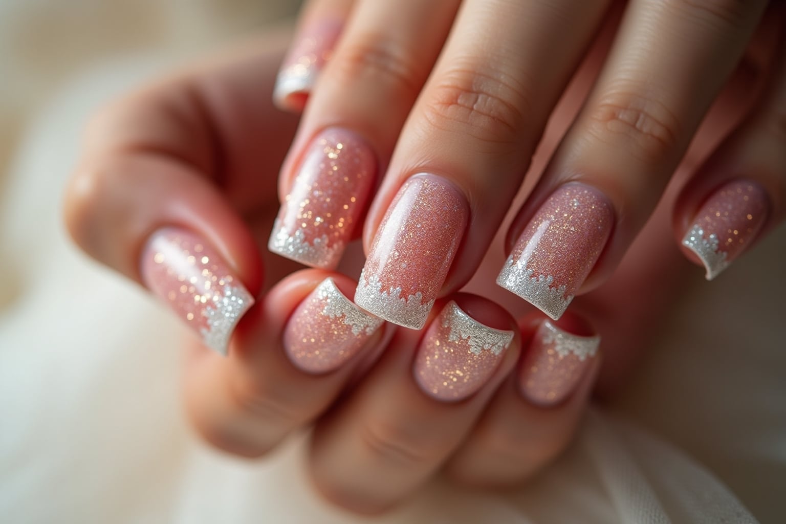 nägel hochzeit glitzer-Titel