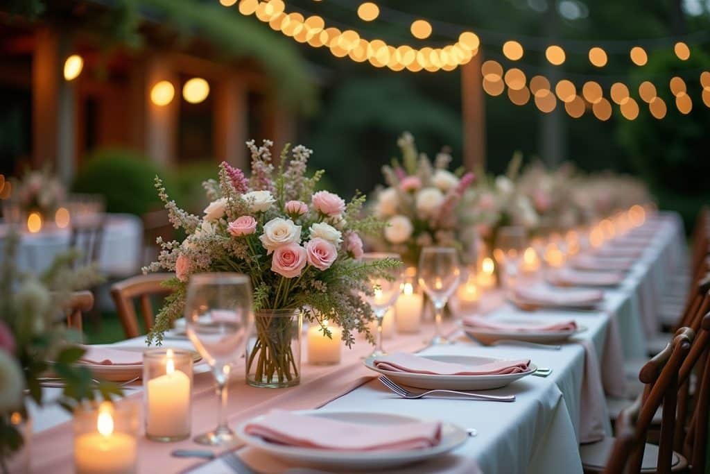 sommer tischdeko hochzeit-Titel