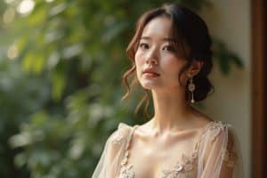 Beiges Kleid zur Hochzeit: Elegante Stilideen