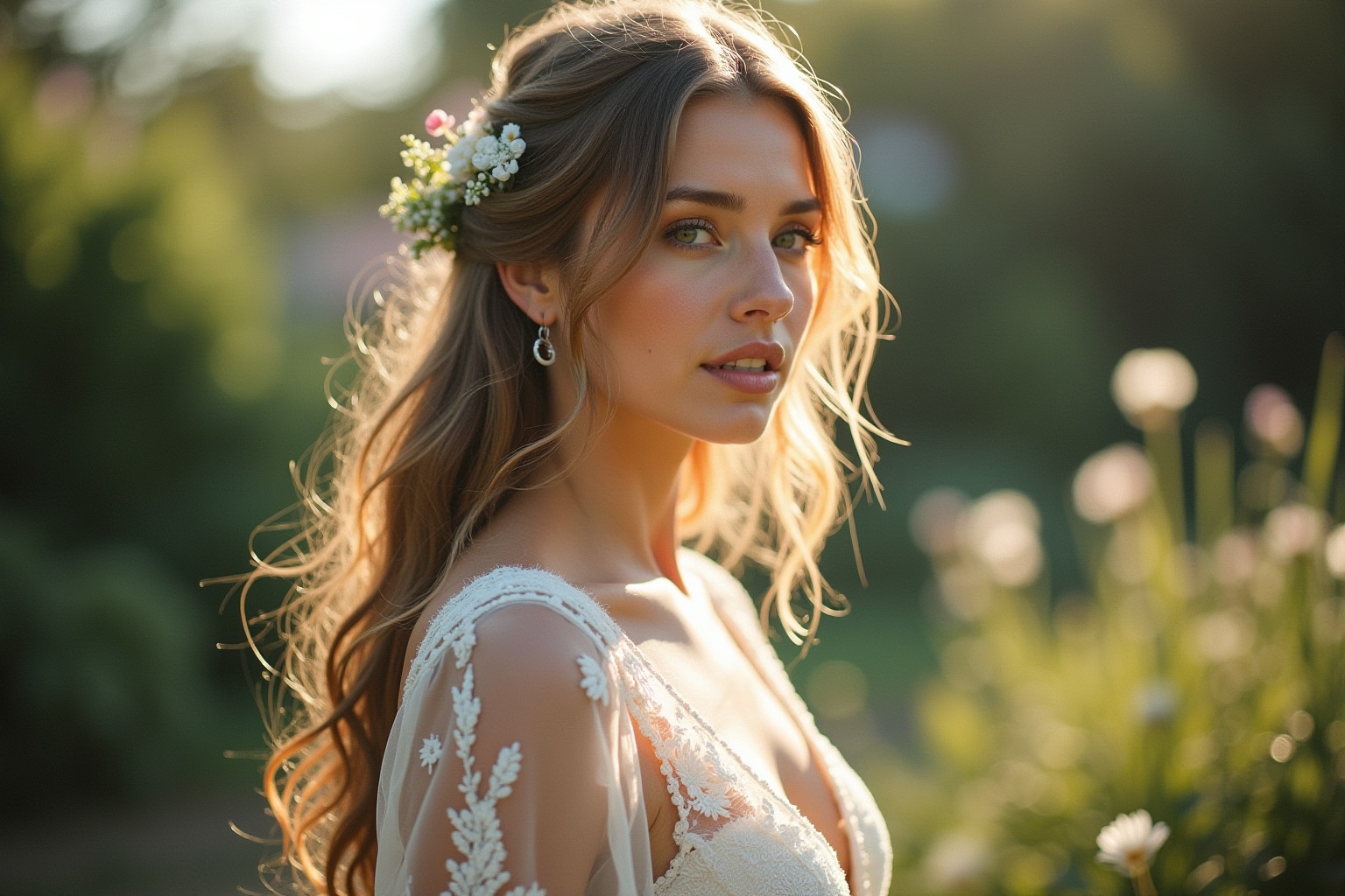 Boho Kleid für deine Hochzeit - Leichter Sommerstil