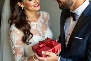 Geschenke an deinen Bräutigam von der Braut