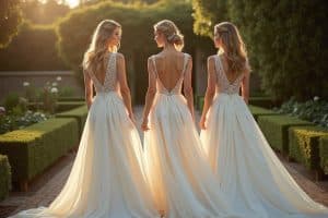 Elegante lange Kleider für deine Hochzeit