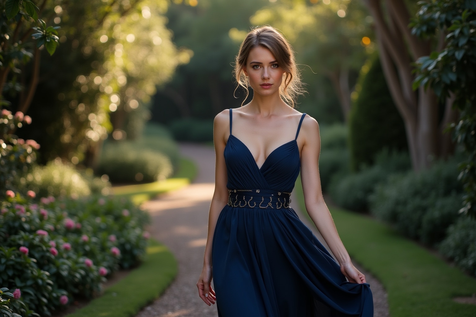 Dunkelblaue Kleider für Hochzeiten
